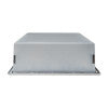 ALFI brand 24 x 12 White Matte Stainless Steel Horizontal Single Shelf Bath Shower Niche
