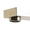 ALFI brand AB2322-BN Brushed Nickel Deck Mounted Tub Filler and Square Hand Held Shower Head