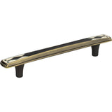 Atlas Homewares Canterbury Pull 5 1/16 Inch (c-c) Black & White