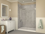 ANZZI SB-AZ013WL Meadow Series 60 in. x 32 in. Shower Base in White