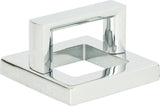 Atlas Homewares Tableau Square Base and Top 1 7/16 Inch (c-c) Polished Chrome