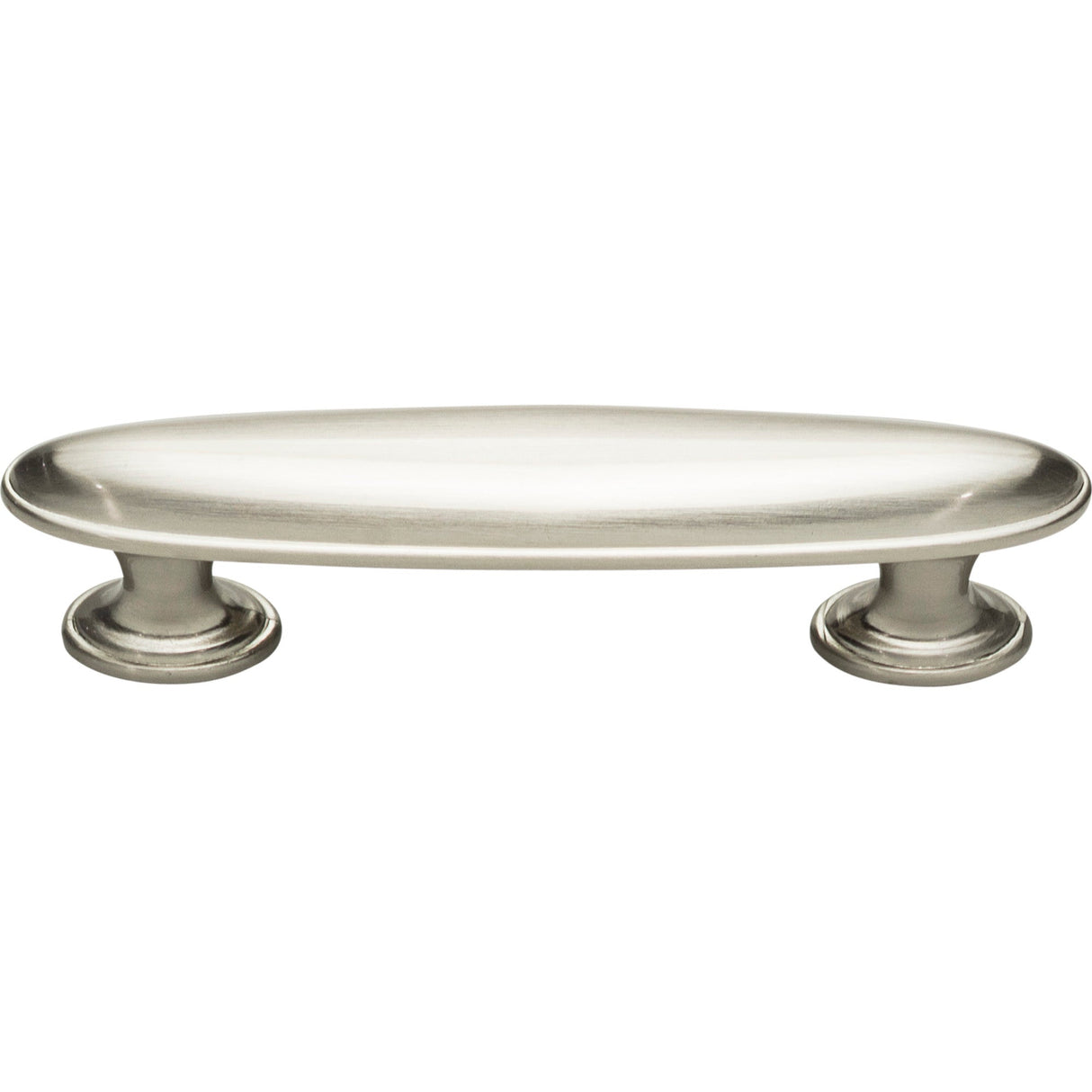 Atlas Homewares Austen Oval Pull 3 Inch (c-c) Brushed Nickel