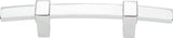 Atlas Homewares Buckle Up Pull 3 Inch (c-c) Polished Chrome
