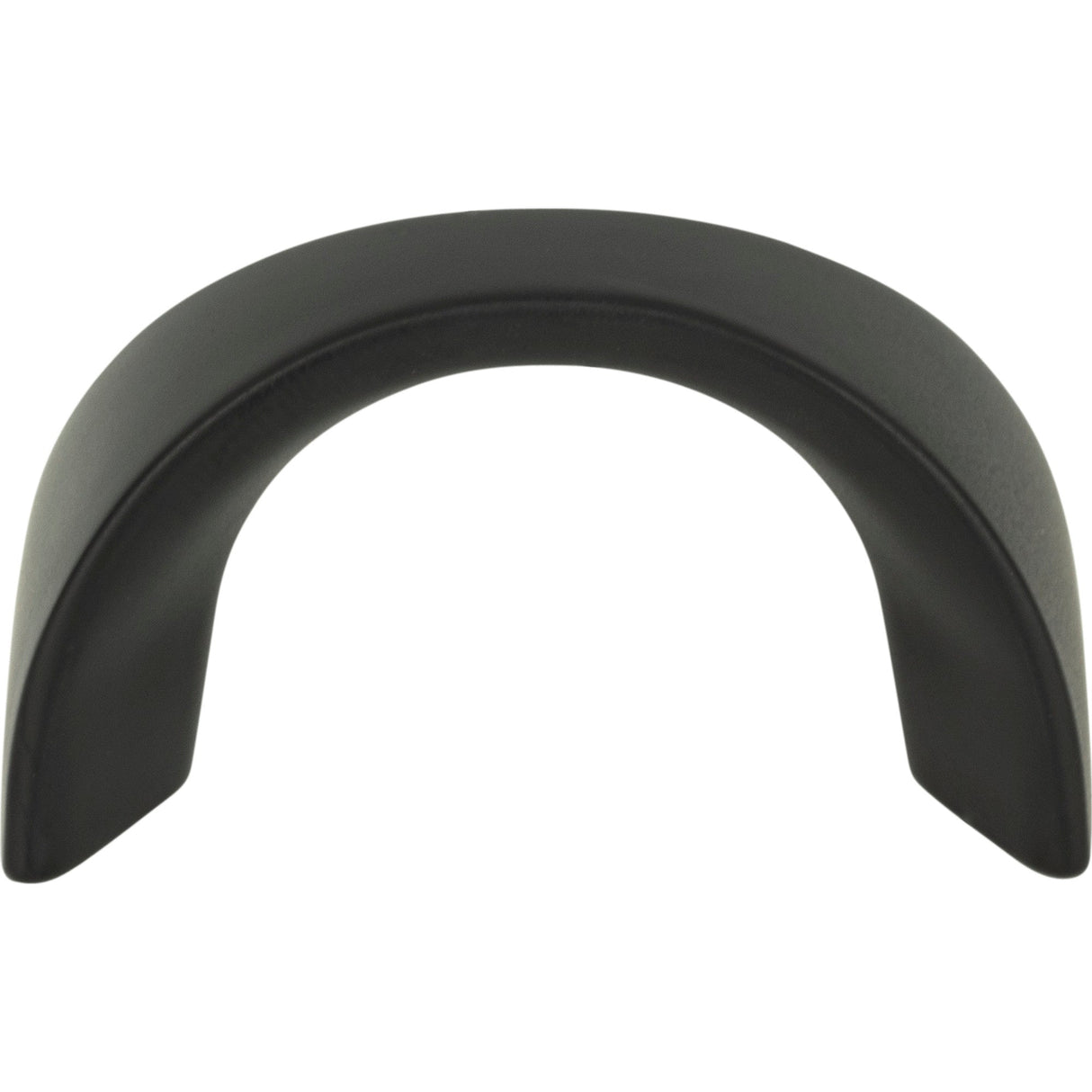 Atlas Homewares Sleek Knob 1 1/4 Inch (c-c) Matte Black