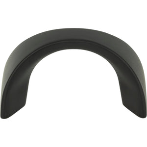 Atlas Homewares Sleek Knob 1 1/4 Inch (c-c) Matte Black