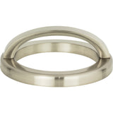 Atlas Homewares Tableau Round Base and Top 2 1/2 Inch (c-c) Brushed Nickel