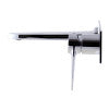 ALFI brand AB1772-PC Polished Chrome Wall Mounted Modern Bathroom Faucet