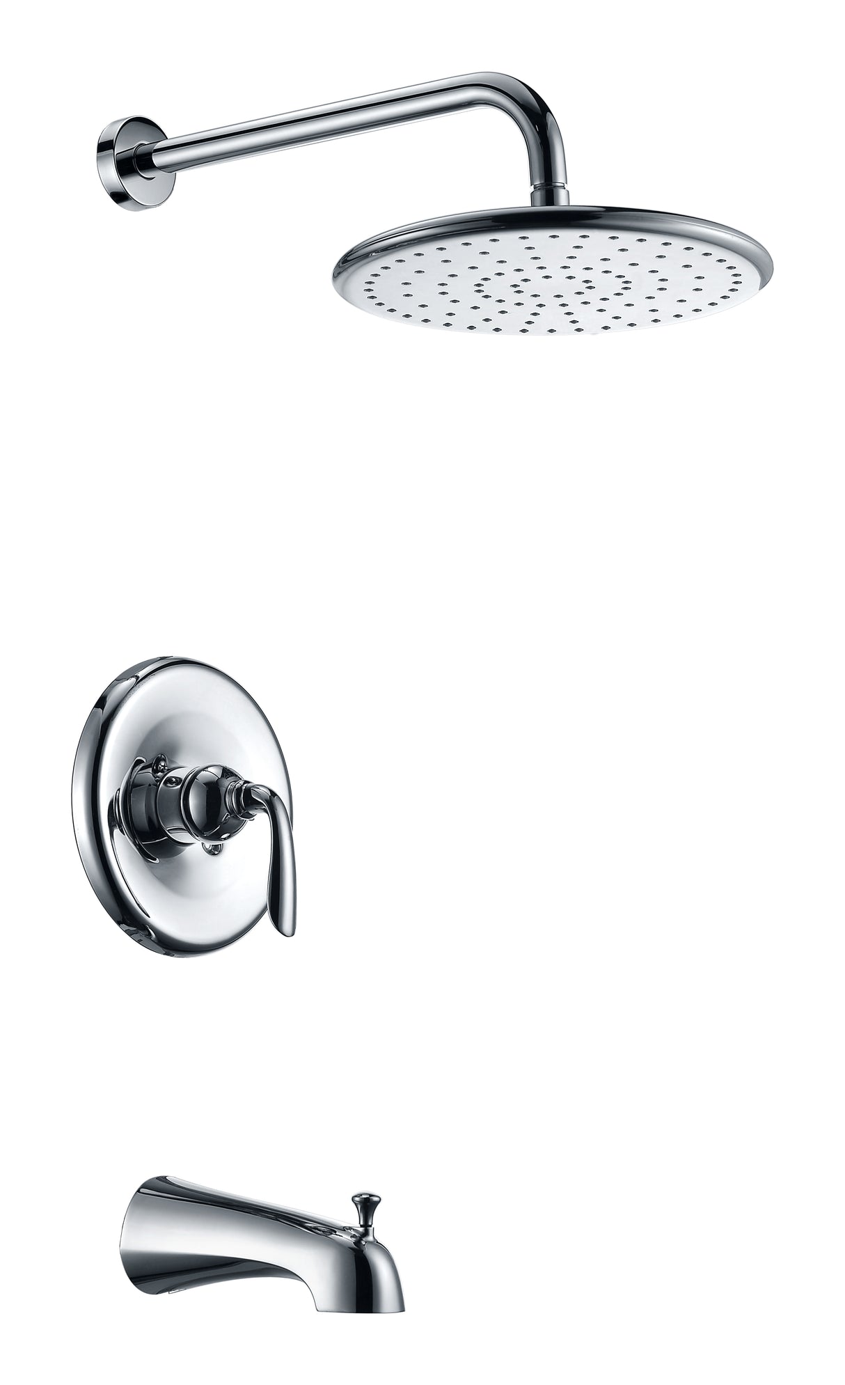 ANZZI SH-AZ032 Meno Series Single-Handle 1-Spray Tub and Shower Faucet in Polished Chrome