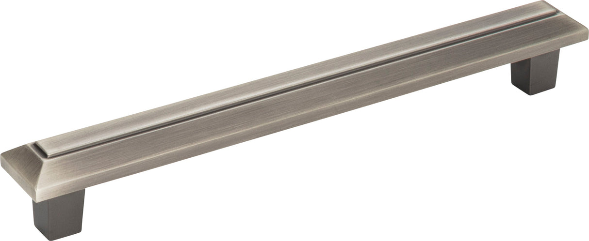 Atlas Homewares Trocadero Pull 6 5/16 Inch (c-c) Pewter
