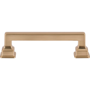 Atlas Homewares Erika Pull 3 3/4 Inch (c-c) Warm Brass