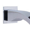 ALFI brand AB3301-PC Polished Chrome Curved Wallmounted Tub Filler Bathroom Spout