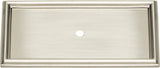 Atlas Homewares Campaign Rope Backplate 3 11/16 Inch Brushed Nickel