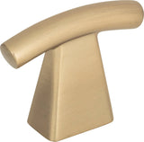 Atlas Homewares Fulcrum Knob 1 1/2 Inch Champagne