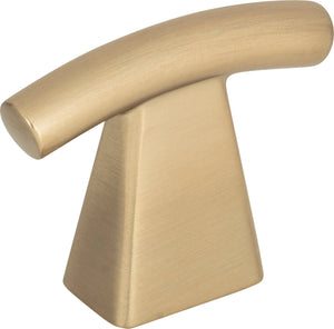 Atlas Homewares Fulcrum Knob 1 1/2 Inch Champagne