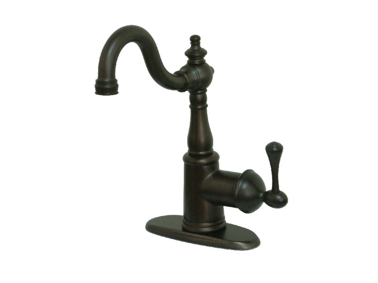 Fauceture FS7645BL Single-Handle 4 in. Centerset Bathroom Faucet, Oil Rubbed Bronze