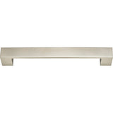 Atlas Homewares Wide Square Pull 7 9/16 Inch (c-c) Brushed Nickel