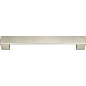 Atlas Homewares Wide Square Pull 7 9/16 Inch (c-c) Brushed Nickel
