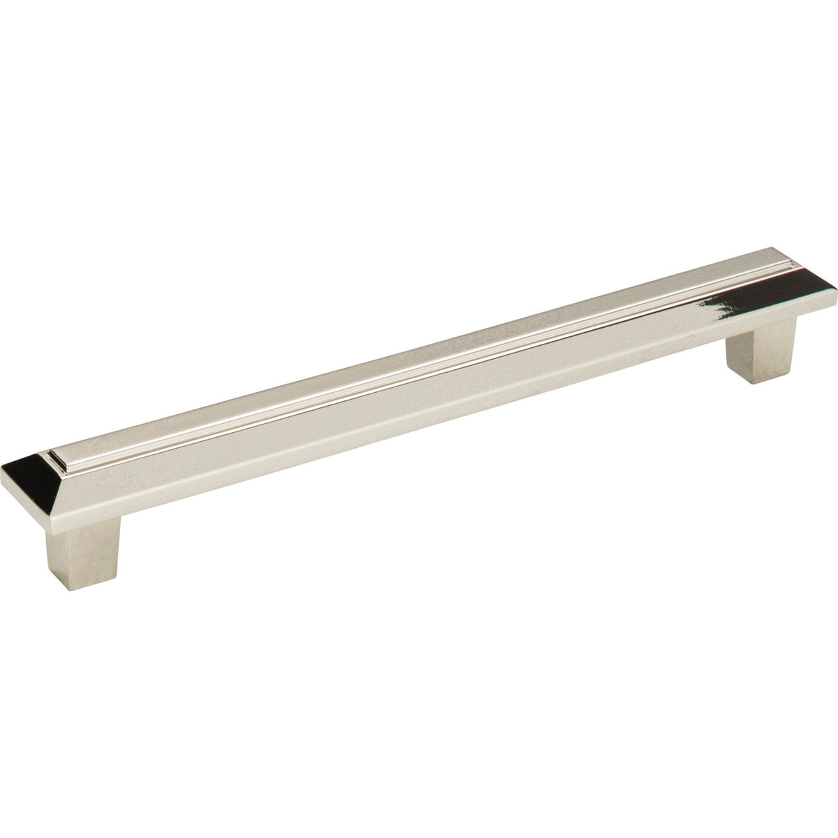 Atlas Homewares Trocadero Pull 6 5/16 Inch (c-c) Polished Nickel