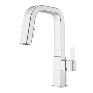 Verve 1-Handle Pull-Down Kitchen Faucet in Polished Chrome