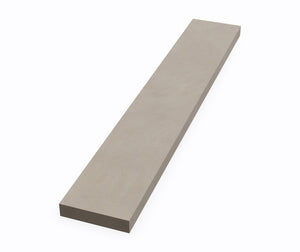 Swanstone VT22-SS 3/4" x 3" x 21" Sidesplash Ellipse Vanity Tops in Limestone VT00022SS.218