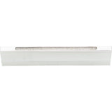 Atlas Homewares Crystal Inset Pull 6 5/16 Inch (c-c) Matte Chrome