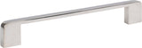 Atlas Homewares Clemente Pull 7 9/16 Inch Polished Stainless Steel