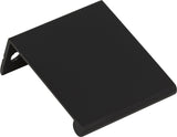 Atlas Homewares Tab Edge Pull 1 1/4 Inch (c-c) Matte Black