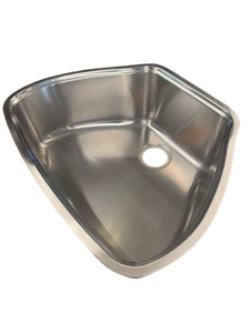 Franke CQX11024 Centennial Undermount Single Bowl Kitchen Sink, Medium