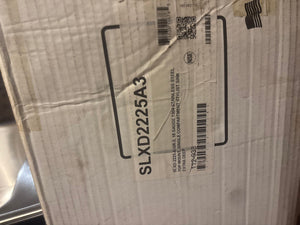 Just Manufacturing SLXD2225A3 Single Bowl Drop-in Sink, 3 holes, Silver (Open Box)