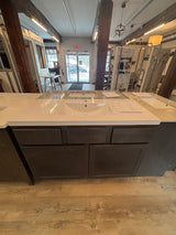 48'' Vanity Sink Drawer Base Cabinet with Ceramic Top