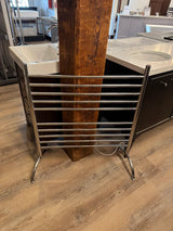 Amba Products SAFSP-33 Solo 33-Inch Freestanding Towel Warmer - 15 x 32.5 x 38 in. - Polished Finish