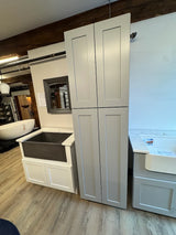 Solid Wood 24" Shaker Grey Kitchen Cabinet Pre Assembled