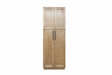 Cab-Tec Shaker Caramel Wall Pantry Cabinet – 30"W x 84"H
