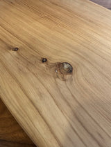 Gill CC Woodworks Live-Edge Oak Cutting Board with Handle