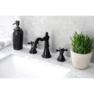 Kingston Brass FSC1970BX Metropolitan Widespread Bathroom Faucet, Matte Black