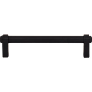Top Knobs TK3211 Lawrence Pull 5 1/16 Inch Center to Center - Flat Black