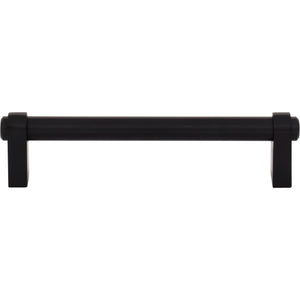 Top Knobs TK3211 Lawrence Pull 5 1/16 Inch Center to Center - Flat Black
