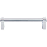 Top Knobs TK3211 Lawrence Pull 5 1/16 Inch Center to Center - Polished Nickel