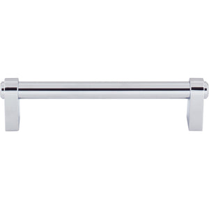Top Knobs TK3211 Lawrence Pull 5 1/16 Inch Center to Center - Polished Nickel