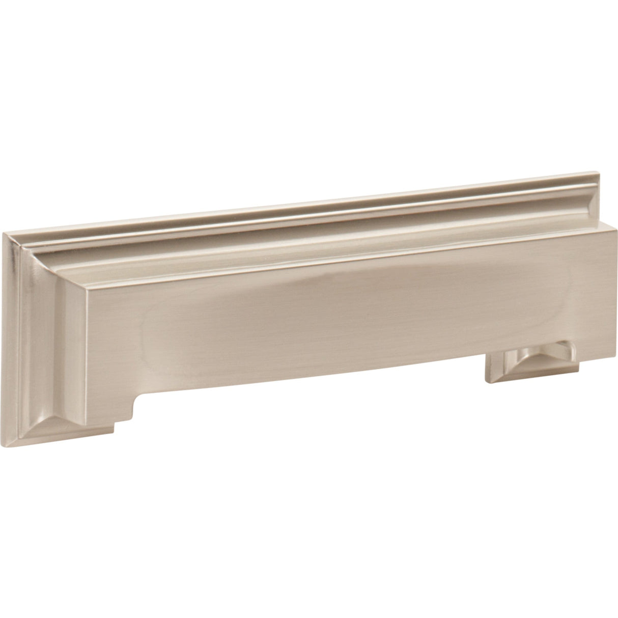 Atlas Homewares Sutton Place Cup Pull 3 Inch (c-c) Brushed Nickel