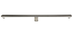 ALFI brand ABLD36A 36" Modern Stainless Steel Linear Shower Drain  w/o Cover
