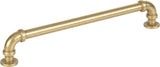 Atlas Homewares Steam Punk Pull 7 9/16 Inch (c-c) Vintage Brass