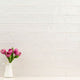 Urbano crema ceramic white subway tile 4x12 glossy  msi collection NURBCRE4X12 product shot angle view