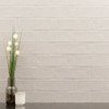 Urbano dusk ceramic white subway tile 4x12 glossy  msi collection NURBDUS4X12 product shot angle view