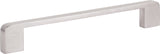 Atlas Homewares Clemente Pull 7 9/16 Inch Brushed Stainless Steel