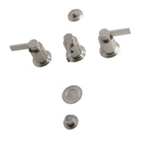 Kingston Brass KB6328NDL NuvoFusion Bidet Faucet, Brushed Nickel
