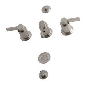 Kingston Brass KB6328NDL NuvoFusion Bidet Faucet, Brushed Nickel
