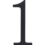 Atlas Homewares Traditionalist #1  Matte Black