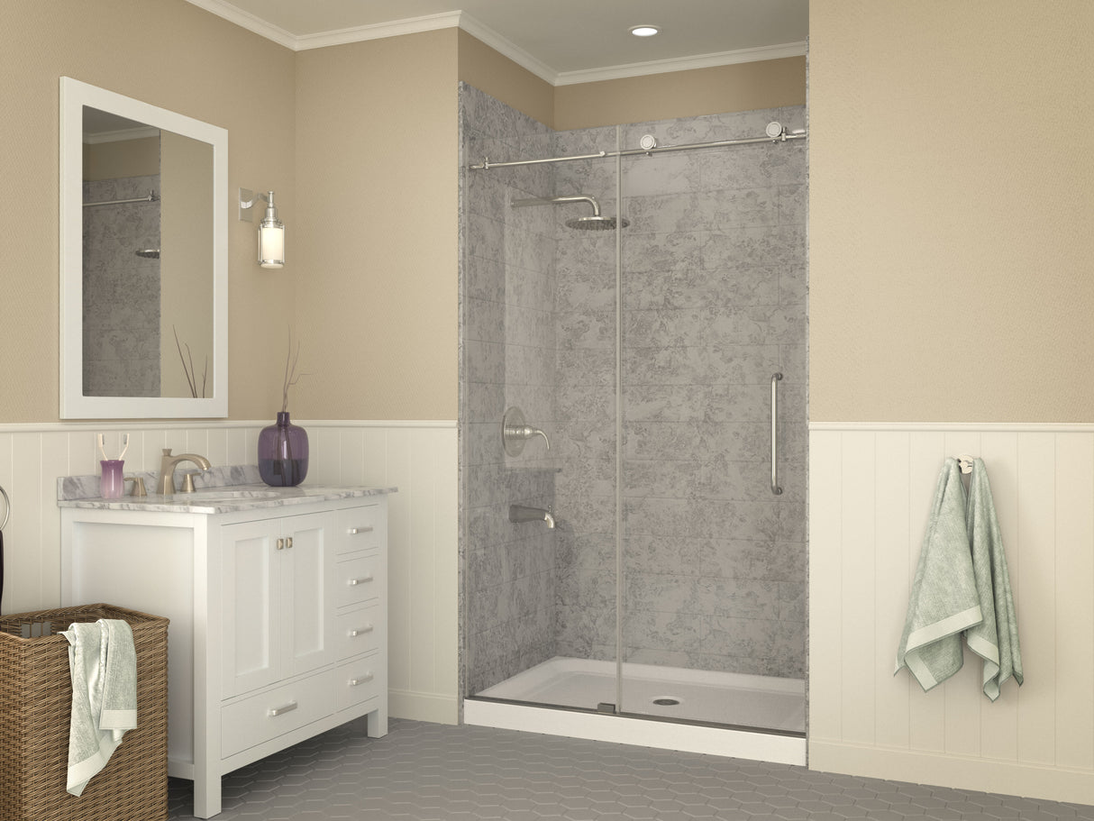 ANZZI SB-AZ02XX Reach 36 x 48  in. Single Threshold Shower Base in White