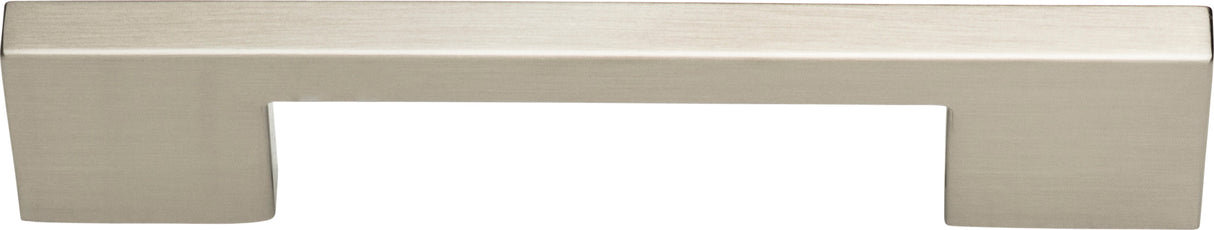Atlas Homewares Thin Square Pull 5 1/16 Inch (c-c) Brushed Nickel